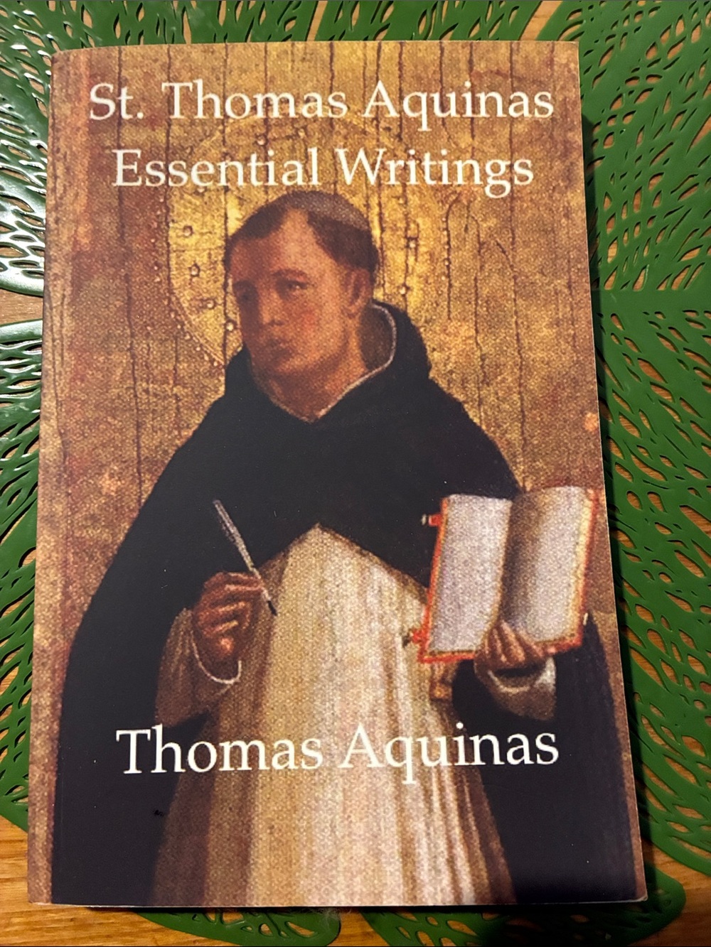 St. Thomas Aquinas Essential Writings - Cream and Black